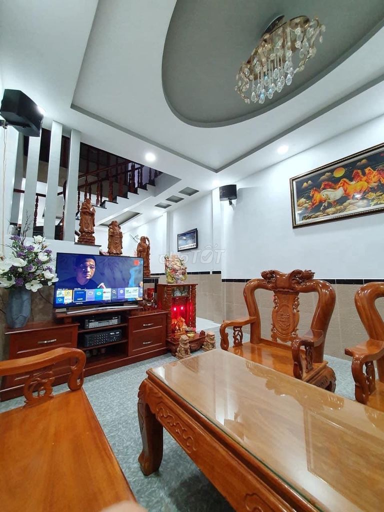 Bán nhà hẻm 340 đường Nguyễn Văn Lượng, Phường 16, quận Gò Vấp,  2 tấm 68M2 Khu VIP
